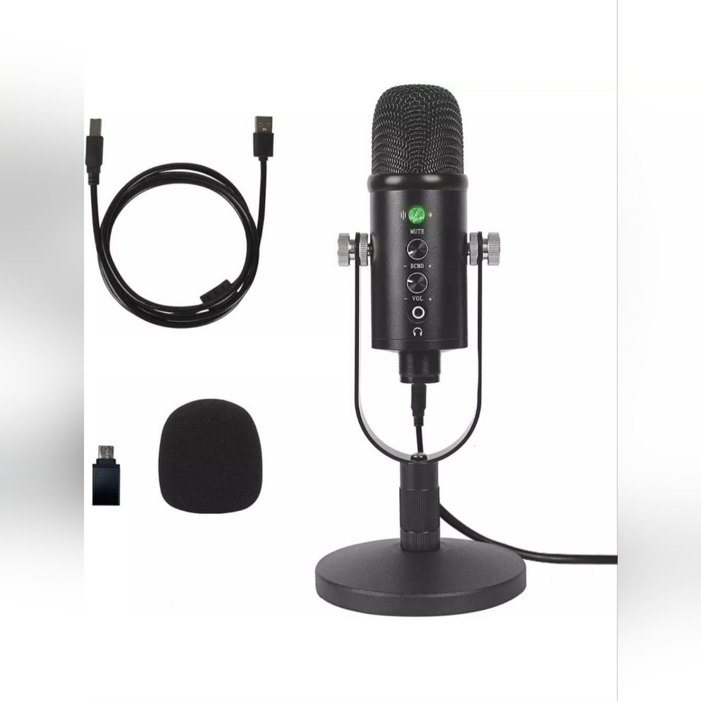 Sensitive Pickup Pure Sound Mic USB Professional Recording Condenser Microphone